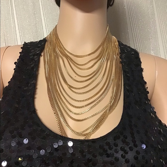 ⭐️⭐️🔥Beautiful double rows Woman necklace - Picture 6 of 6